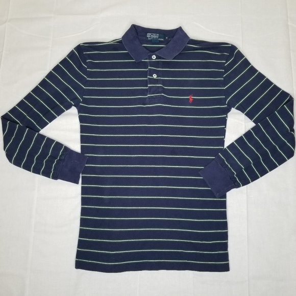Polo Ralph Lauren Other - Vintage Long Sleeve Blue & Green Ralph Lauren Polo